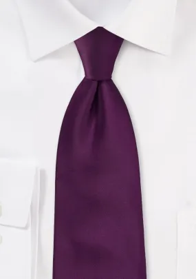 Grape Solid Necktie Grape Solid Necktie