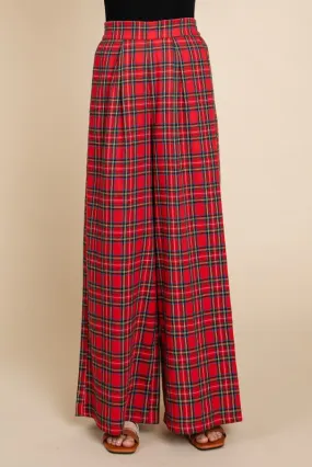 Holiday Perfection Red Plaid Pants Holiday Perfection Red Plaid Pants
