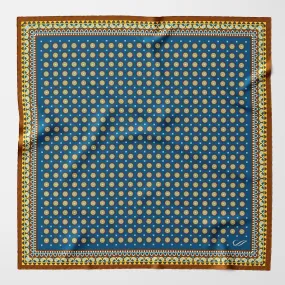 Imola - Silk Pocket Square - Prussian Blue Imola - Silk Pocket Square - Prussian Blue