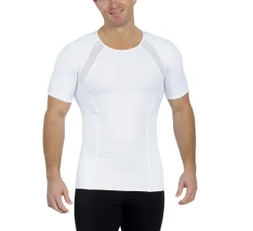 Insta Slim Men’s Side & Back Power Mesh Panel Crew Neck Shirt TS2307 Insta Slim Men’s Side & Back Power Mesh Panel Crew Neck Shirt TS2307