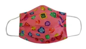 Jewel Fabric Face Mask (Adult/Child) Jewel Fabric Face Mask (Adult/Child)