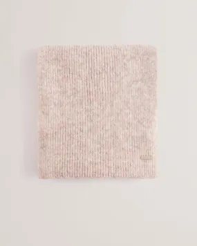 Lidiies Knitted Ribbed Scarf Multicol Lidiies Knitted Ribbed Scarf Multicol