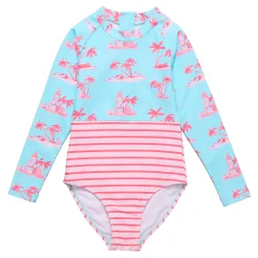 Lighthouse Island Sustainable LS Surf Suit Lighthouse Island Sustainable LS Surf Suit