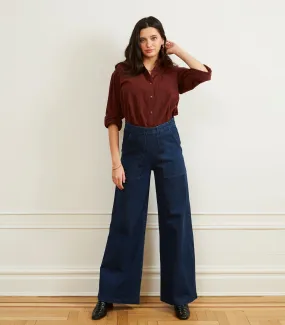 Long Sabrina Wide-Leg Jeans Long Sabrina Wide-Leg Jeans