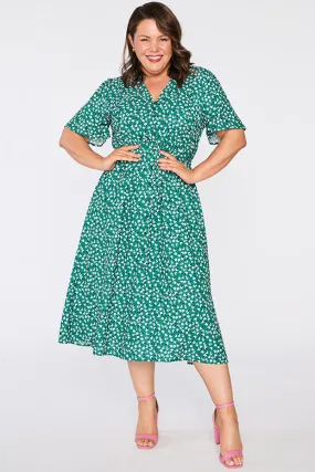 Marley Green Floral Dress Marley Green Floral Dress