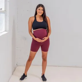 Maternity Rio Shorts (5 in. inseam) - Mulberry Maternity Rio Shorts (5 in. inseam) - Mulberry