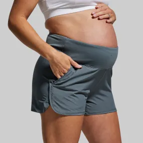 Maternity Short (Slate) Maternity Short (Slate)