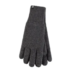 Mens Ashton Nepp Yarn Thermal Gloves - Denim Mens Ashton Nepp Yarn Thermal Gloves - Denim