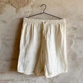 Nico Bermuda Shorts - Men - DS Double Saloo - S000 Natural Nico Bermuda Shorts - Men - DS Double Saloo - S000 Natural