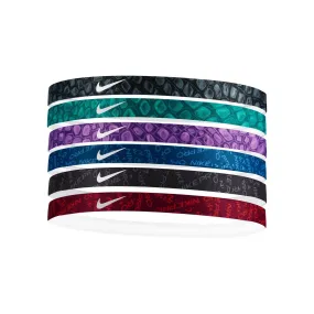 Nike Printed Headbands 6PK Nike Printed Headbands 6PK