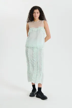 ORIETTA | TOP SATIN ORGANZA MINT ORIETTA | TOP SATIN ORGANZA MINT