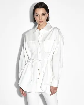 OVERSIZED TIE LS SHIRT SUGAR RUSH OVERSIZED TIE LS SHIRT SUGAR RUSH