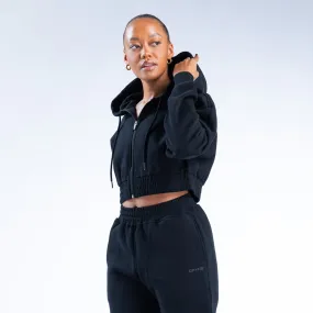 Revive Heavy Weight Crop Zippy Revive Heavy Weight Crop Zippy