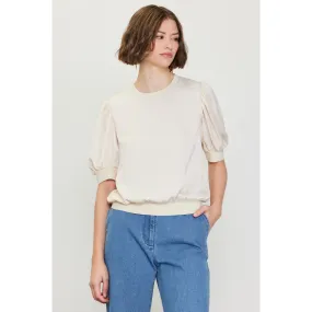 Scotty Bubble Sleeve Skies are Blue Top- SALE Scotty Bubble Sleeve Skies are Blue Top- SALE
