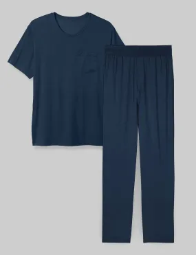 Second Skin Sleep Pocket Tee & Pant Set Second Skin Sleep Pocket Tee & Pant Set