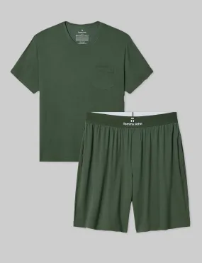 Second Skin Sleep Pocket Tee & Short Set Second Skin Sleep Pocket Tee & Short Set