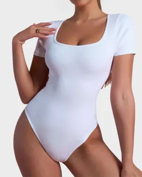 SheCurve® Basic Square Neck Bodysuit SheCurve® Basic Square Neck Bodysuit