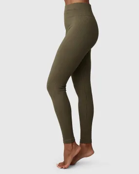 SWEDISH STOCKINGS Tyra rib leggings sage women SWEDISH STOCKINGS Tyra rib leggings sage women