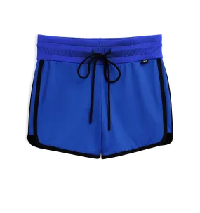 Swim High Waisted Boy Short LC - Royal Swim High Waisted Boy Short LC - Royal