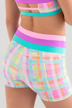 Sylvia P Bardot Checker Short Sylvia P Bardot Checker Short