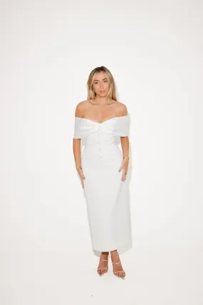The Ultimate Muse Bow Midi Dress The Ultimate Muse Bow Midi Dress