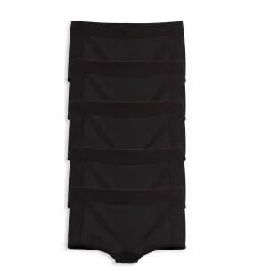 Tucking Boy Shorts 5-Pack - X= Black Tucking Boy Shorts 5-Pack - X= Black
