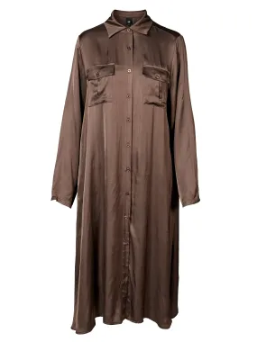 VALINA dress - Dark Brown VALINA dress - Dark Brown