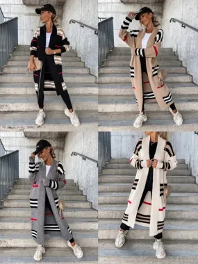 Women Stripe Sweater Casual Wear Women Stripe Sweater Casual Wear