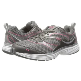 Women's Ryka Illusion 2 Running Trainers Grey-Pink Women's Ryka Illusion 2 Running Trainers Grey-Pink