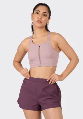 Zip-Up Sports Bra Zip-Up Sports Bra
